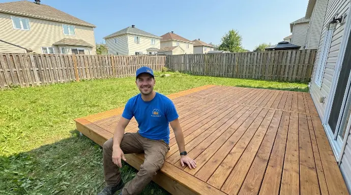 Service de réparation de deck en bois
