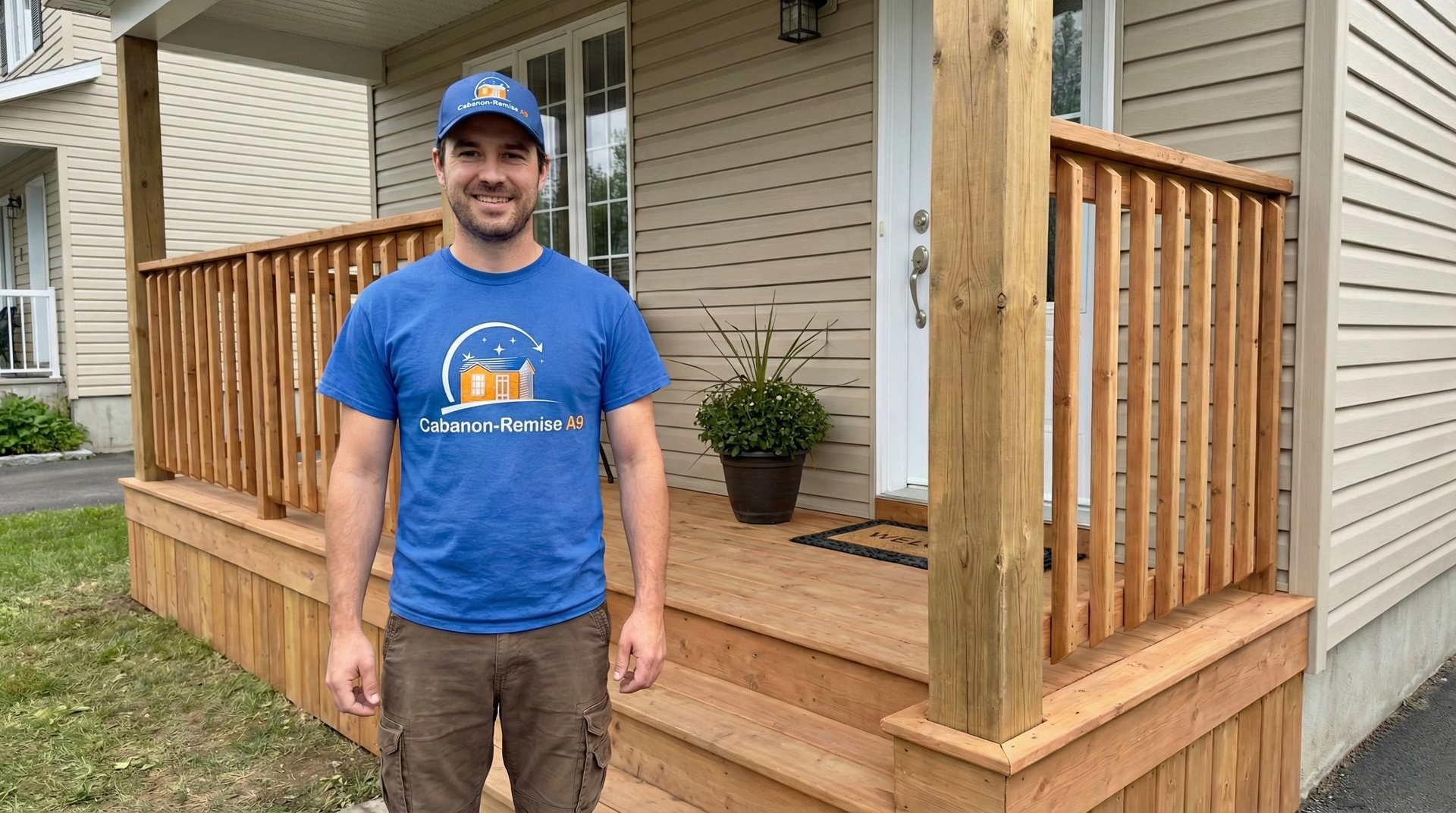 Technicien spécialisé en réparation de balcon et deck en bois - Cabanon-Remise A9