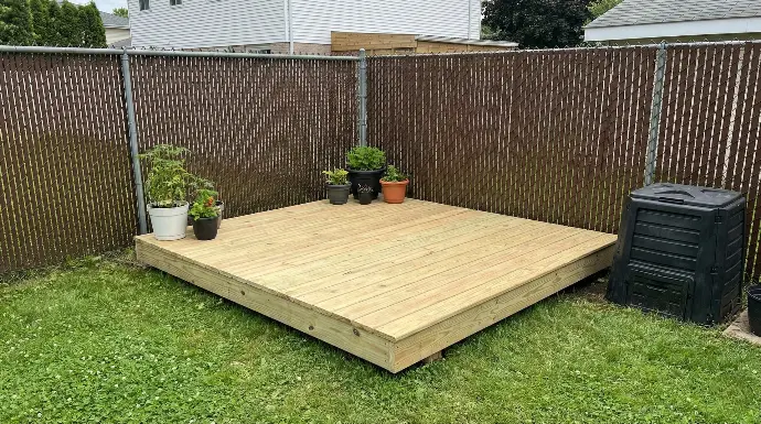 Remplacement de planches de galerie en bois - Projet 3