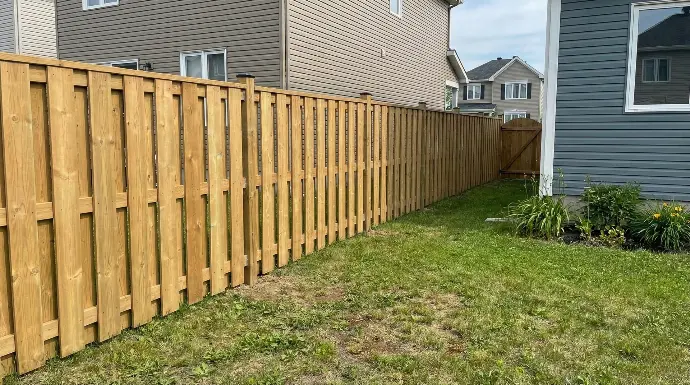 Restauration complète de clôture et palissade en bois - Projet 6